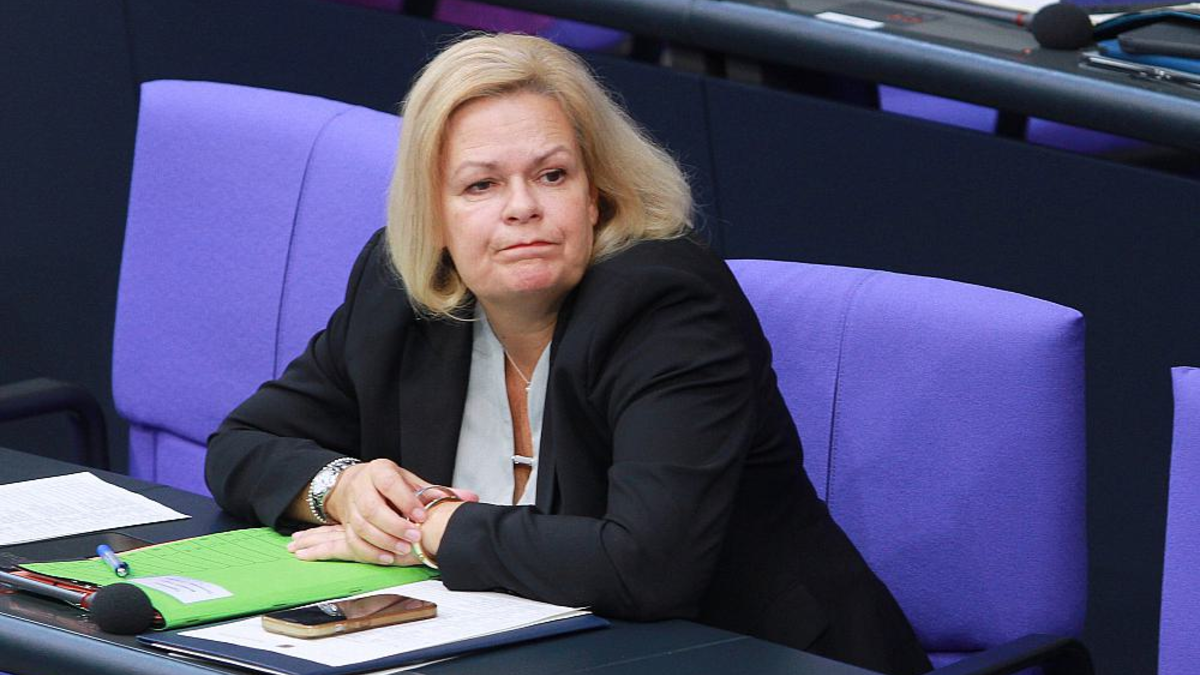 Nancy Faeser (Archiv) - Foto: über dts Nachrichtenagentur