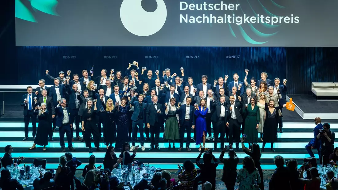 17. Deutscher Nachhaltigkeitspreis in Düsseldorf vergeben - Bild: presseportal.de