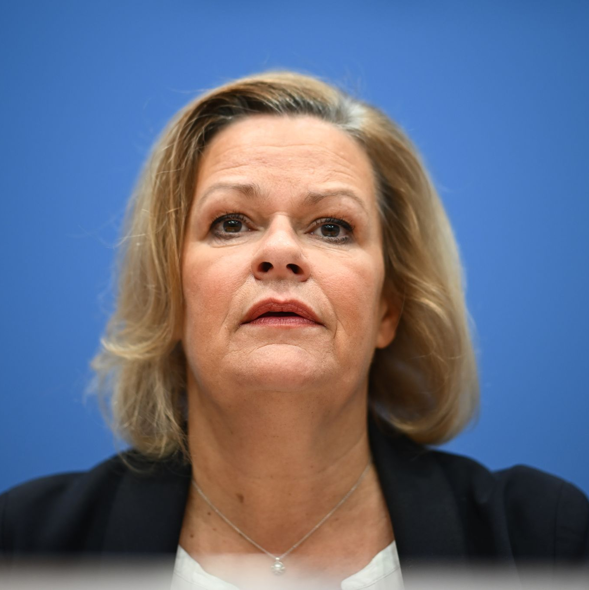 Bundesinnenministerin Nancy Faeser lehnt ein bundesweites Böllerverbot ab. (Archivbild) - Foto: Sebastian Gollnow/dpa