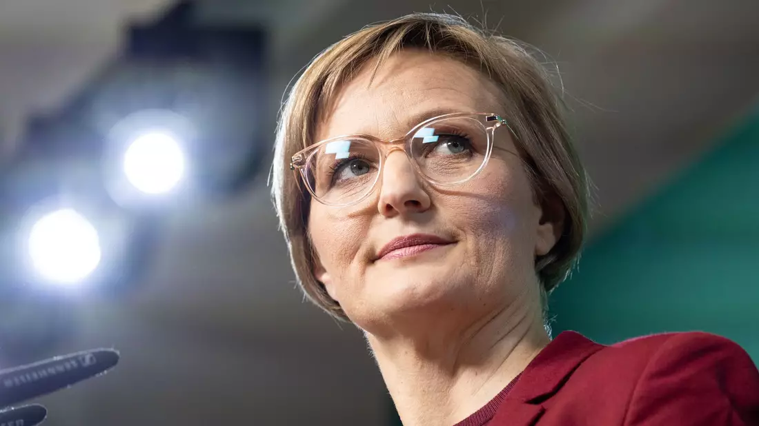 Franziska Brantner, Bundesvorsitzende von Bündnis 90/Die Grünen - Bild: Hannes P. Albert/dpa