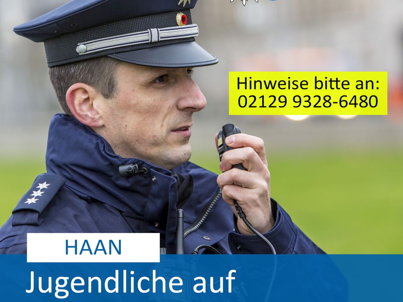 POL-ME: Quartett raubt Jugendliche aus: Polizei ermittelt - Haan - 2412003 - Foto: presseportal.de