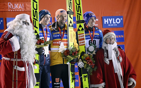 Besonderes Podest-Foto: Pius Paschke hat derzeit viel Grund zur Freude. - Foto: Markku Ulander/Lehtikuva/dpa