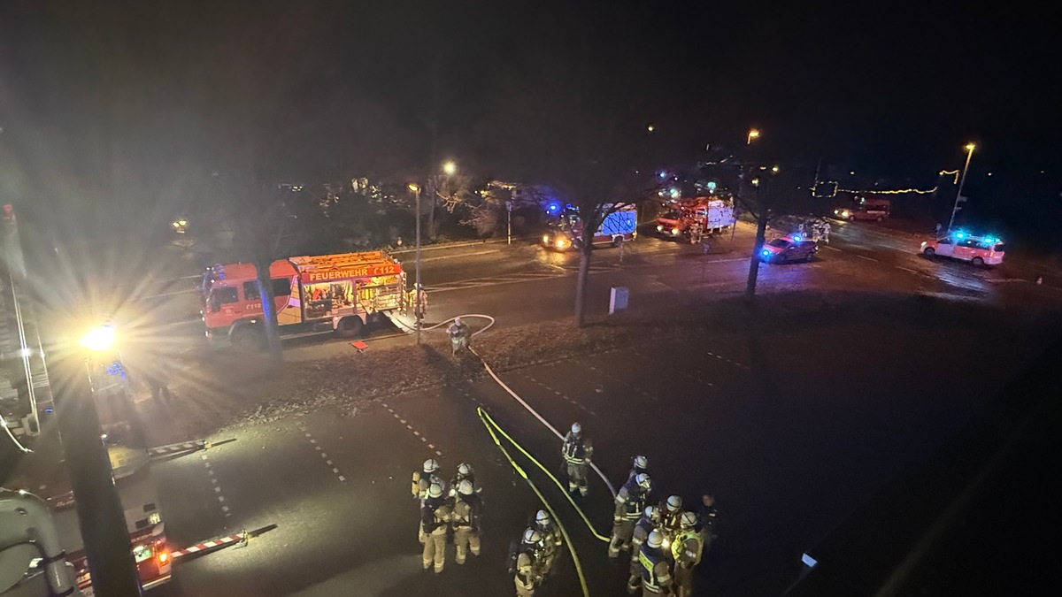 FW-KLE: Zimmerbrand in Wohneinrichtung - Foto: presseportal.de