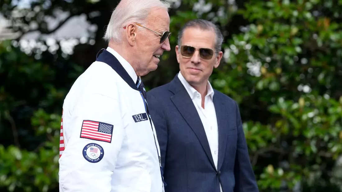 Biden sieht seinen Sohn von der Justiz ungerecht behandelt. (Archivbild) - Bild: Susan Walsh/AP/dpa