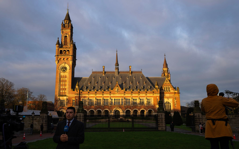 Friedenspalast, Sitz des höchsten Gerichtes der Vereinten Nationen in Den Haag. - Foto: Peter Dejong/AP/dpa Friedenspalast, Sitz des höchsten Gerichtes der Vereinten Nationen in Den Haag. - Foto: Peter Dejong/AP/dpa