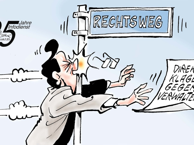 Keine direkte Klage / Einzelner Wohnungseigentümer wollte gegen Verwaltung vorgehen - Foto: presseportal.de