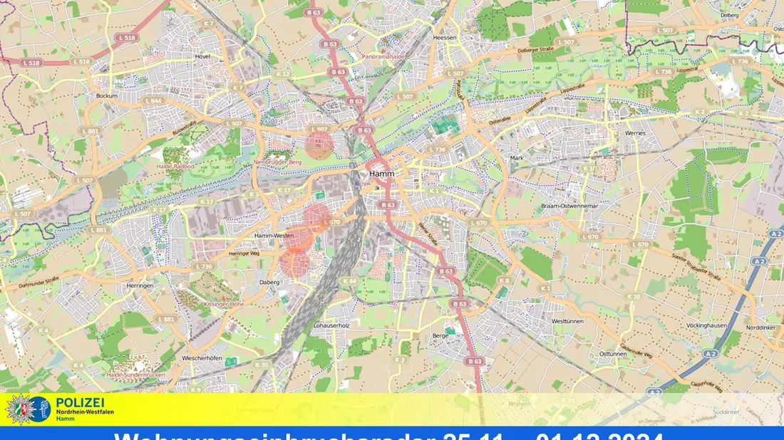 POL-HAM: Wohnungseinbruchsradar Hamm für die Woche vom 25. November bis 1. Dezember - Bild: presseportal.de