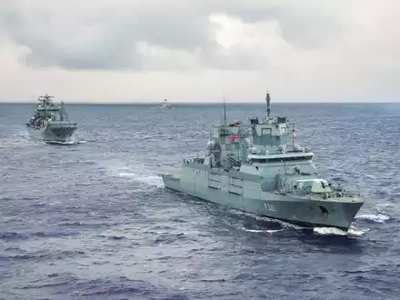 Auftrag erfüllt! Deutsche Marine beendet Indo-Pacific Deployment 2024 - Foto: presseportal.de