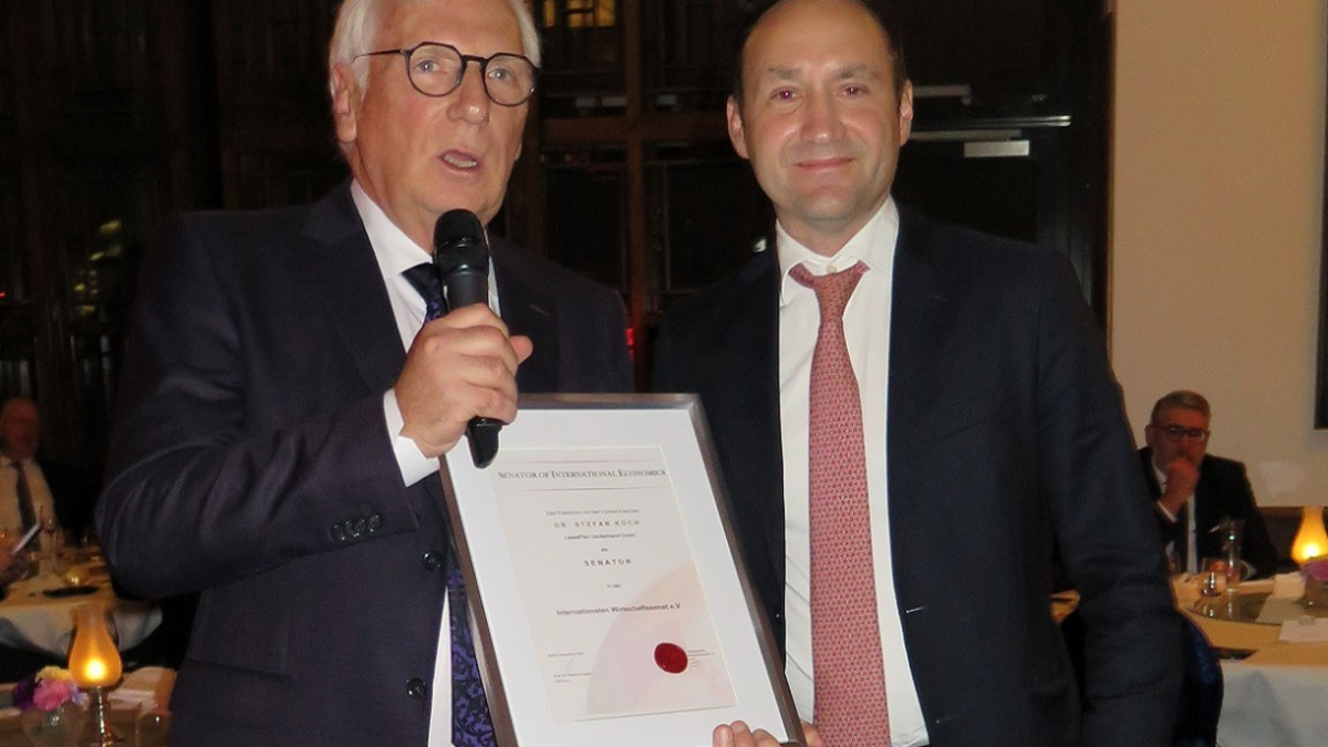 Dr. Stefan Koch in den Internationalen Wirtschaftssenat berufen - Foto: presseportal.de