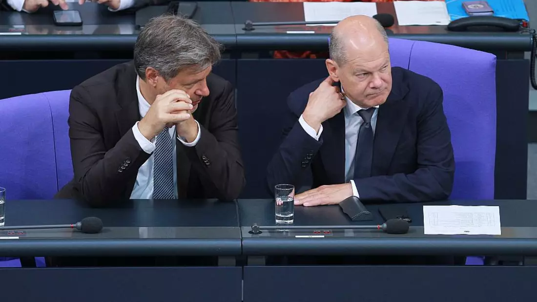 Robert Habeck und Olaf Scholz (Archiv) - Bild: über dts Nachrichtenagentur