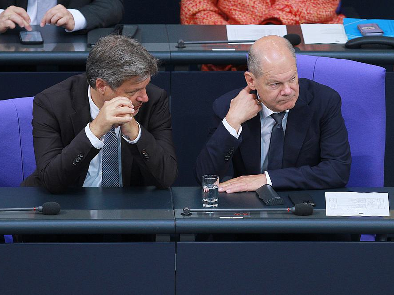 Robert Habeck und Olaf Scholz (Archiv) - Foto: über dts Nachrichtenagentur