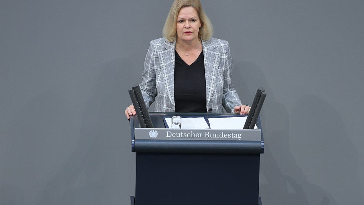 Nancy Faeser (Archiv) - Foto: über dts Nachrichtenagentur