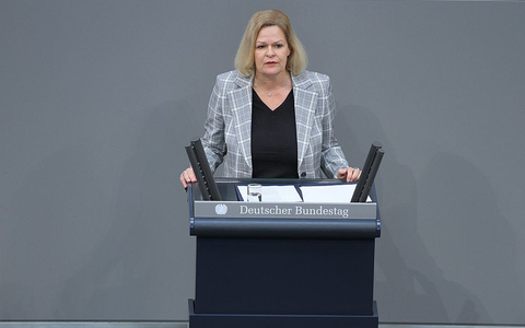 Nancy Faeser (Archiv) - Foto: über dts Nachrichtenagentur