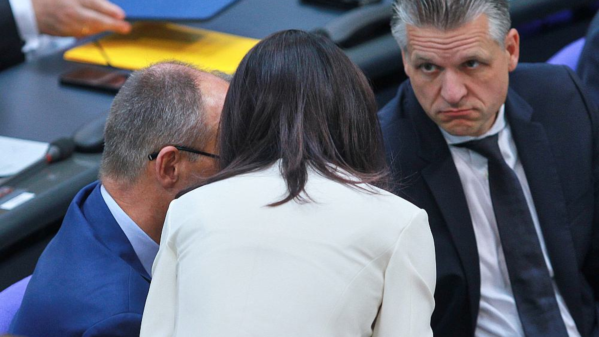 Merz, Baerbock, Frei (Archiv) - Foto: über dts Nachrichtenagentur