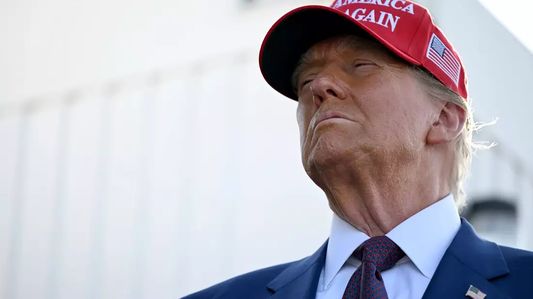 Trump setzt der Hamas ein Ultimatum.  - Bild: Brandon Bell/Getty Images North America Pool via AP/dpa