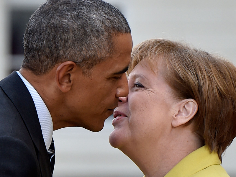 Das Verhältnis zwischen Merkel und Obama war nicht immer ungetrübt. (Archivbild) - Foto: Martin Meissner/AP/dpa
