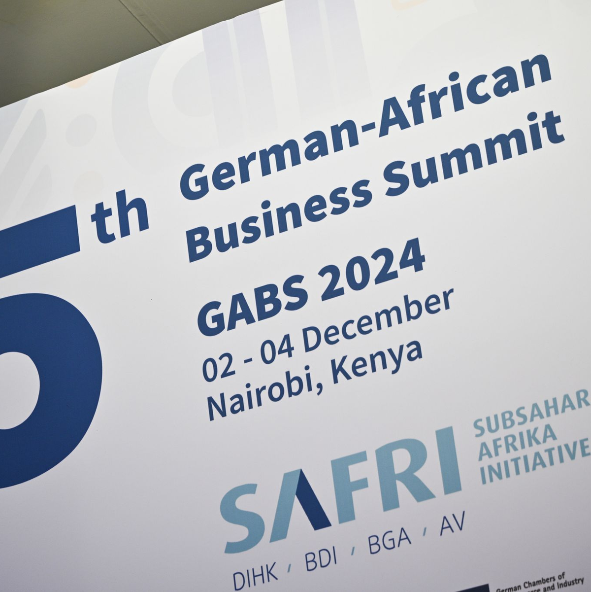 Der Deutsch-Afrikanische Wirtschaftsgipfel ist die wichtigste Wirtschaftsveranstaltung Deutschlands auf dem afrikanischen Kontinent. - Foto: Sebastian Christoph Gollnow/dpa