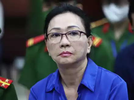 Die Immobilienmagnatin Truong My Lan muss viel Geld auftreiben, damit ihr Urteil noch umgewandelt werden könnte. - Foto: Tran Quynh/VNExpress/AP/dpa