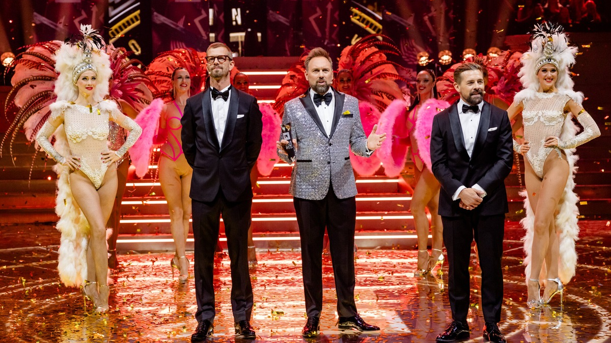 Joko Winterscheidt Steven Gätjen Klaas Heufer-Umlauf Joko und Klaas gegen ProSieben 2024.2 - Foto: Joyn/Nadine Rupp, presseportal.de