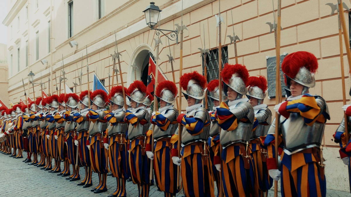 Schwur für den Papst: zweiteilige 3sat/SRF-Doku über die Schweizergarde - Foto: presseportal.de