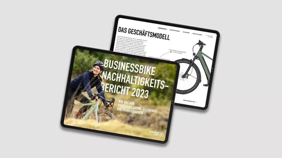 Verantwortung und Transparenz im Fokus: BusinessBike veröffentlicht ersten Nachhaltigkeitsbericht - Bild: presseportal.de
