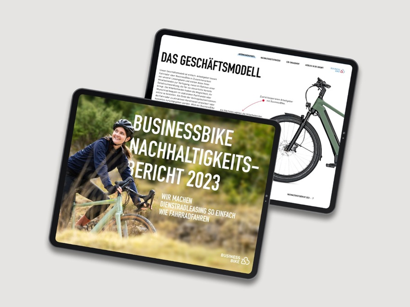 Verantwortung und Transparenz im Fokus: BusinessBike veröffentlicht ersten Nachhaltigkeitsbericht - Foto: presseportal.de