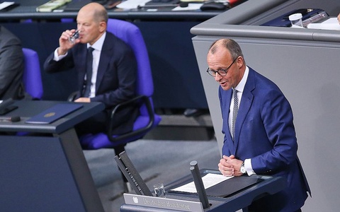 Olaf Scholz und Friedrich Merz (Archiv) - Foto: über dts Nachrichtenagentur