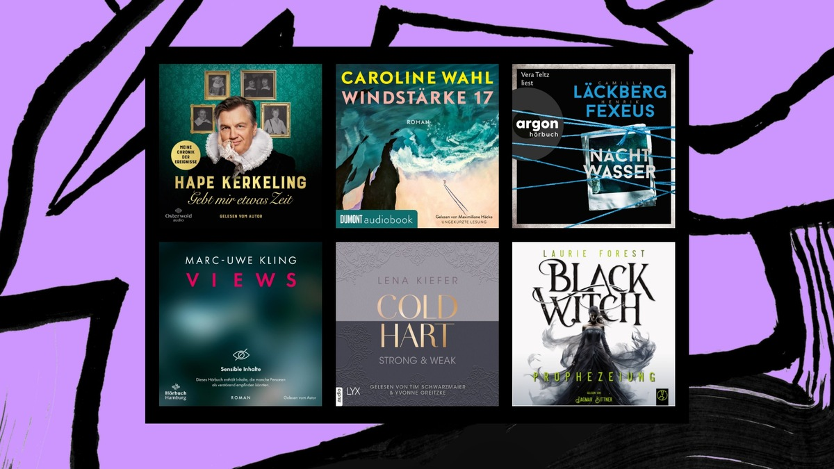 Das sind sie: die erfolgreichsten Hörbücher 2024! - Foto: presseportal.de