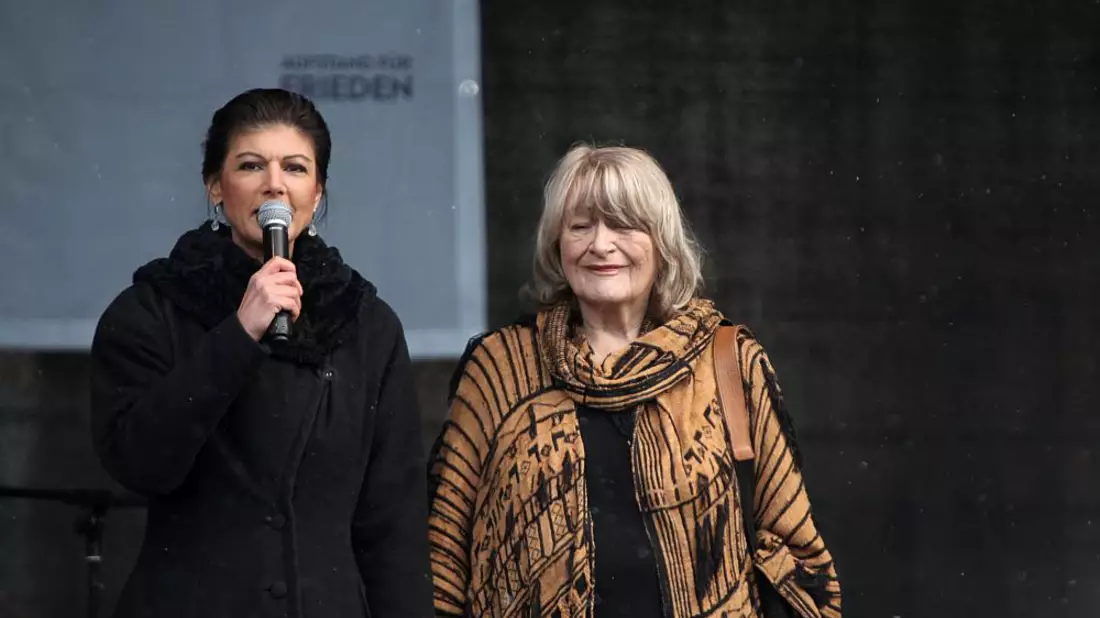 Sahra Wagenknecht und Alice Schwarzer (Archiv) - Bild: über dts Nachrichtenagentur