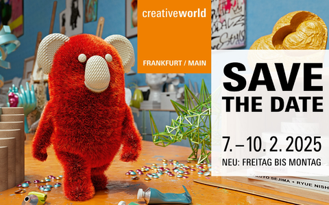 Creativeworld 2025 - Foto: Messe Frankfurt über pressetext.de