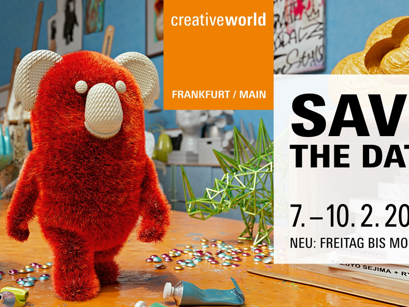 Creativeworld 2025 - Foto: Messe Frankfurt über pressetext.de