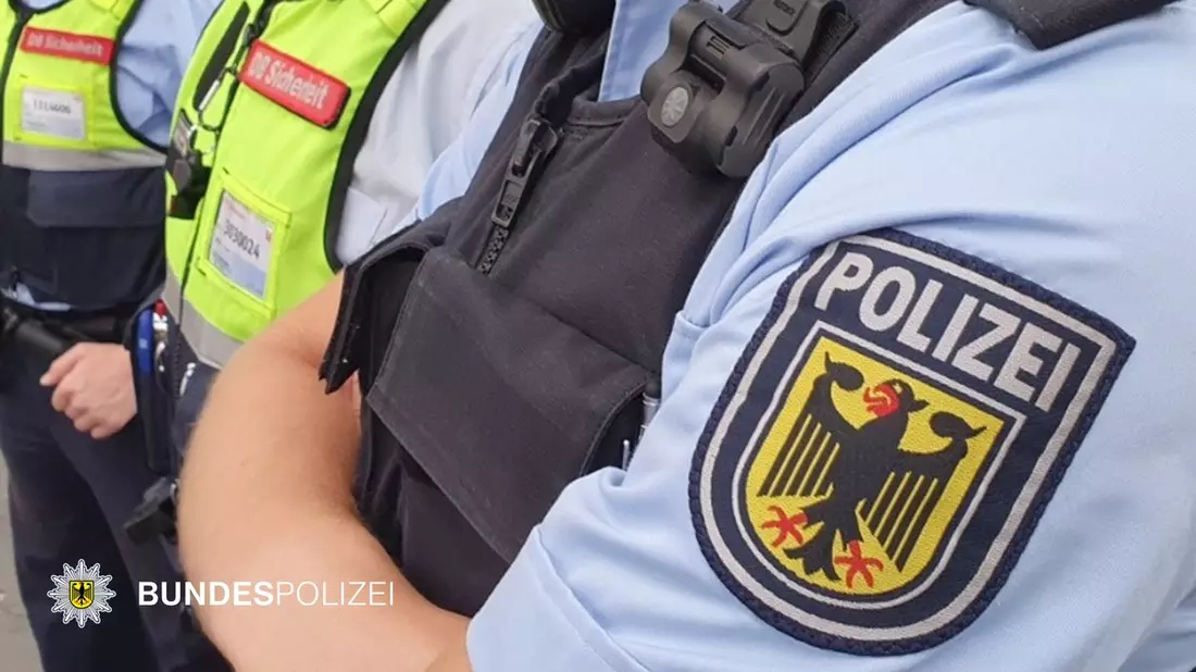 Bundespolizeidirektion München: Betrunkener bedroht Securities / Abgebrochene Flasche als Waffe - Bild: presseportal.de