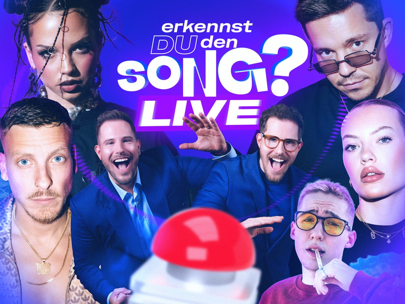 Nina Chuba Felix Lobrecht Benni Wolter Dennis Wolter Nico Santos Cheyenne Ochsenknecht Filow World Wide Wohnzimmer - Foto: presseportal.de