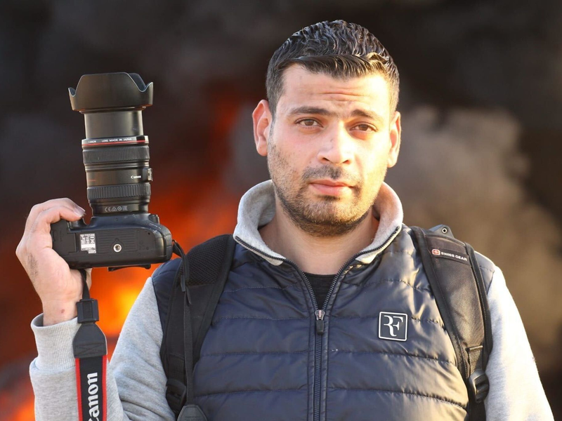 Der dpa-Fotograf Anas Alkharboutli wurde in Syrien getötet. - Foto: --/dpa