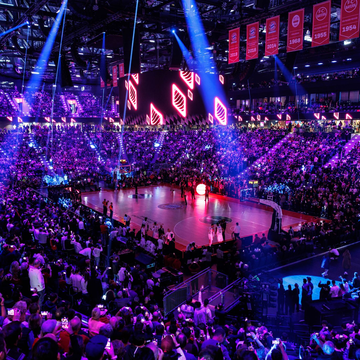 Der Deutsche Basketball Bund bewirbt sich mit dem SAP Garden um eine Vorrunde bei der Basketball-EM 2029. - Foto: Matthias Balk/dpa