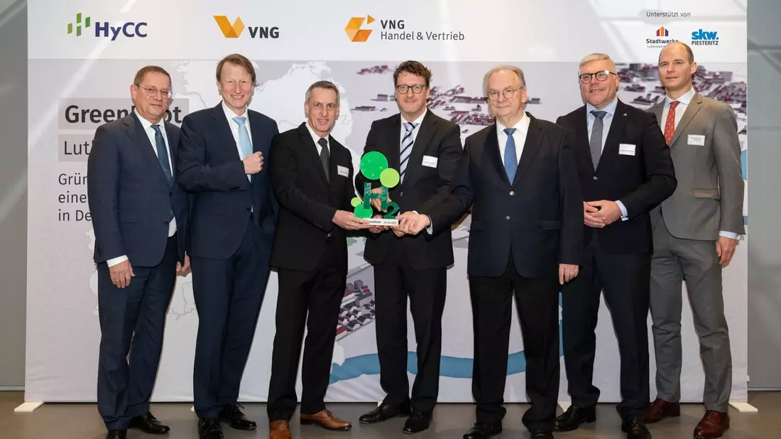 VNG und HyCC planen Erzeugung von grünem Wasserstoff in Lutherstadt Wittenberg - Bild: presseportal.de