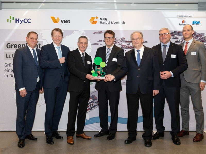 VNG und HyCC planen Erzeugung von grünem Wasserstoff in Lutherstadt Wittenberg - Foto: presseportal.de