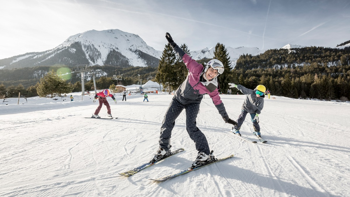 Großer Skispaß für kleines Geld - Die Outdoorregion Imst ist die Familien-Option für Tirol - Foto: presseportal.de