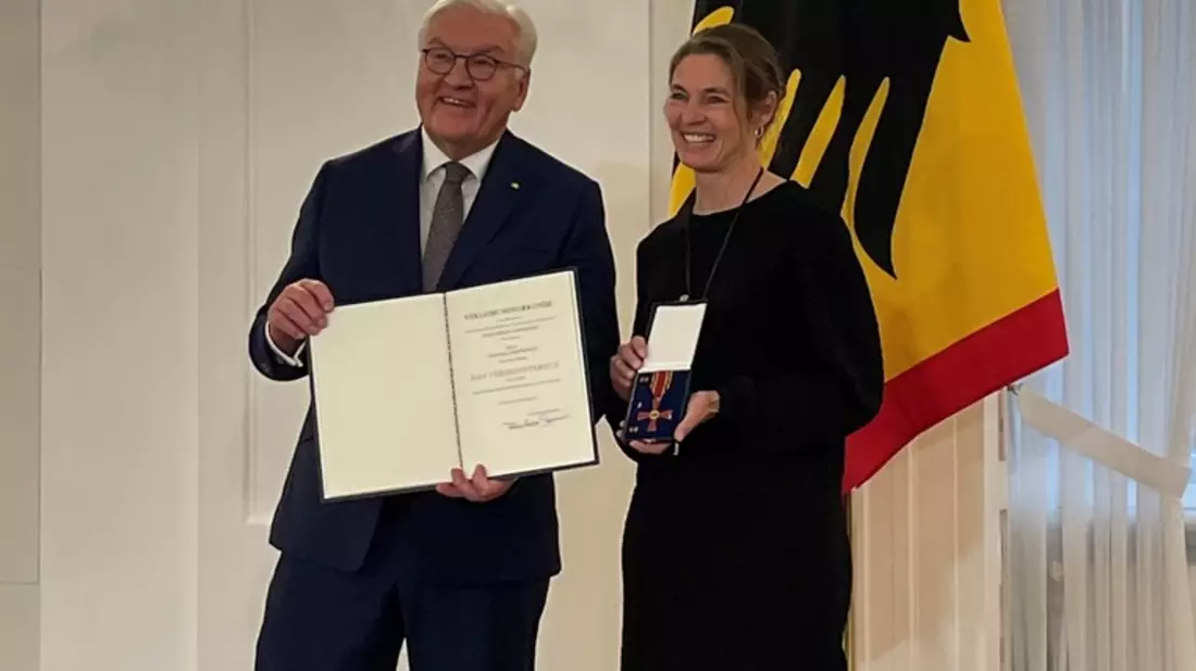 BPOLP Potsdam: SPORT TUT GUT(ES) - Freilassinger Bundespolizistin mit dem Verdienstorden der Bundesrepublik Deutschland ausgezeichnet - Bild: presseportal.de