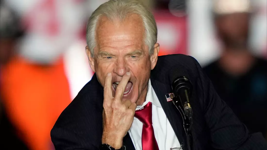 Navarro hatte bereits in Trumps erster Amtszeit eine Beraterrolle im Weißen Haus. (Archivbild) - Bild: Julia Demaree Nikhinson/AP