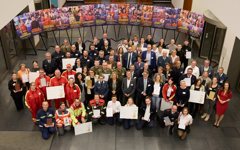THW HH MV SH: THW Landesverband Hamburg, Mecklenburg-Vorpommern, Schleswig-Holstein erzielt herausragenden Erfolg beim Förderpreis Helfende Hand 2024 - Foto: presseportal.de
