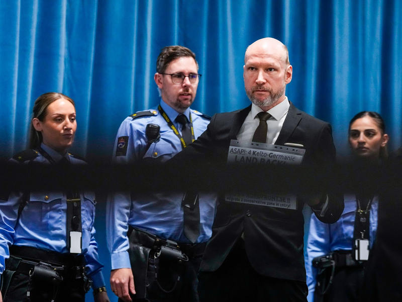 Anders Behring Breivik wird auch nach seinem jüngsten Antrag nicht vorzeitig aus der Haft entlassen. - Foto: Beate Oma Dahle/NTB/dpa