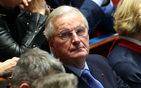 Premier Barnier ist an der ersten groĂen HĂŒrde, dem Haushalt 2025, gescheitert. - Foto: Alain Jocard/AFP/dpa Premier Barnier ist an der ersten groĂen HĂŒrde, dem Haushalt 2025, gescheitert. - Foto: Alain Jocard/AFP/dpa