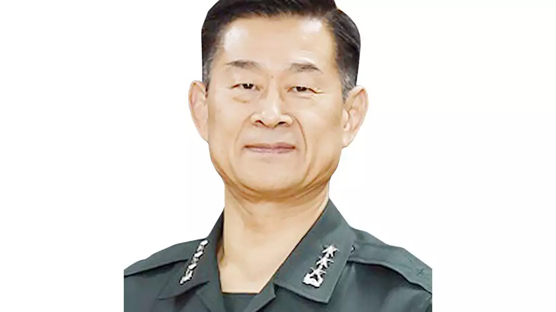 Choi Byung Hyuk ist neuer Verteidigungsminister Südkoreas. - Bild: Uncredited/Yonhap via AP/dpa