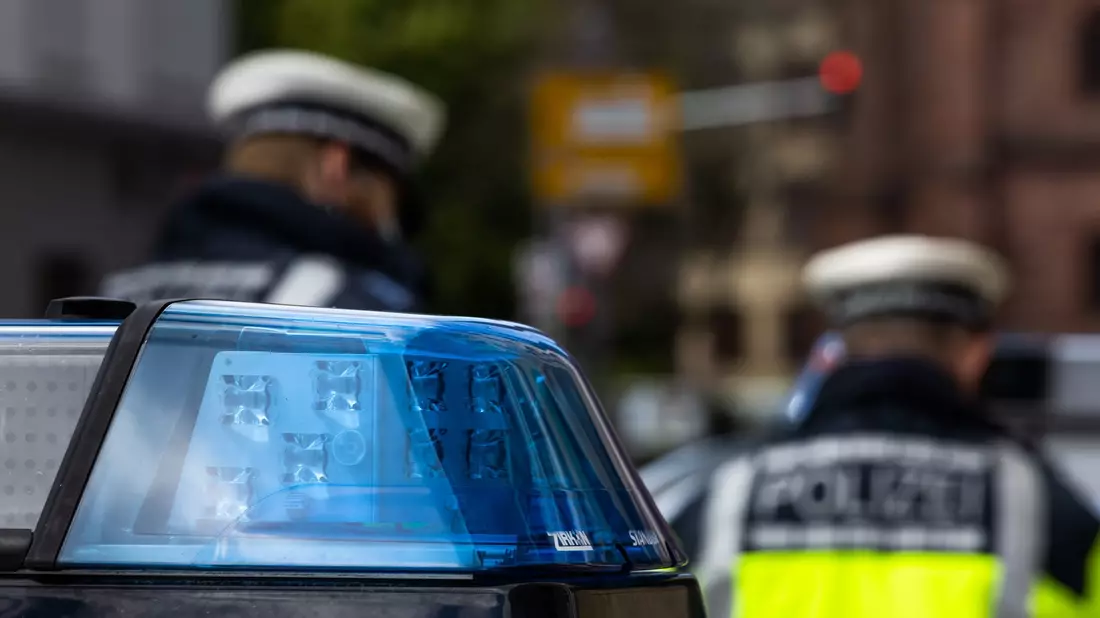 Am Landgericht Heilbronn läuft ein Großeinsatz der Polizei. (Symbolbild) - Bild: Philipp von Ditfurth/dpa