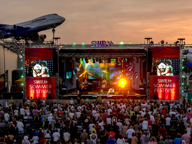 Alle Farben und The Hooters beim SWR Sommerfestival in Speyer - Foto: presseportal.de