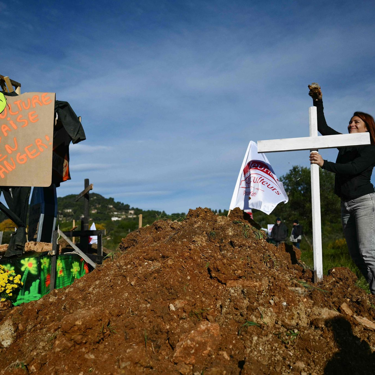 Seit Jahren protestieren europäische Landwirte gegen das geplante Abkommen. (Archivbild) - Foto: Christophe Simon/AFP/dpa