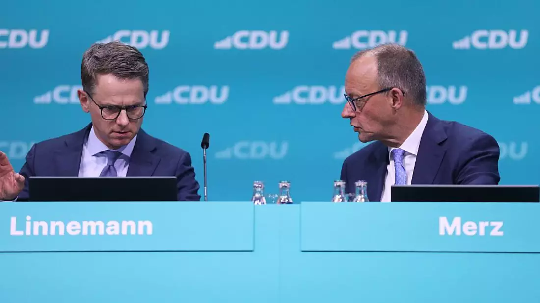 Carsten Linnemann und Friedrich Merz (Archiv) - Bild: über dts Nachrichtenagentur