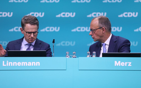 Carsten Linnemann und Friedrich Merz (Archiv) - Foto: über dts Nachrichtenagentur