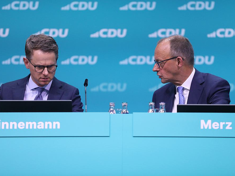Carsten Linnemann und Friedrich Merz (Archiv) - Foto: über dts Nachrichtenagentur